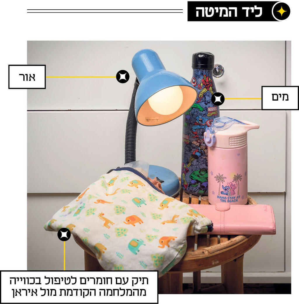 ליד המיטה מדור שינה אור קטן יונתן בלום מוסף