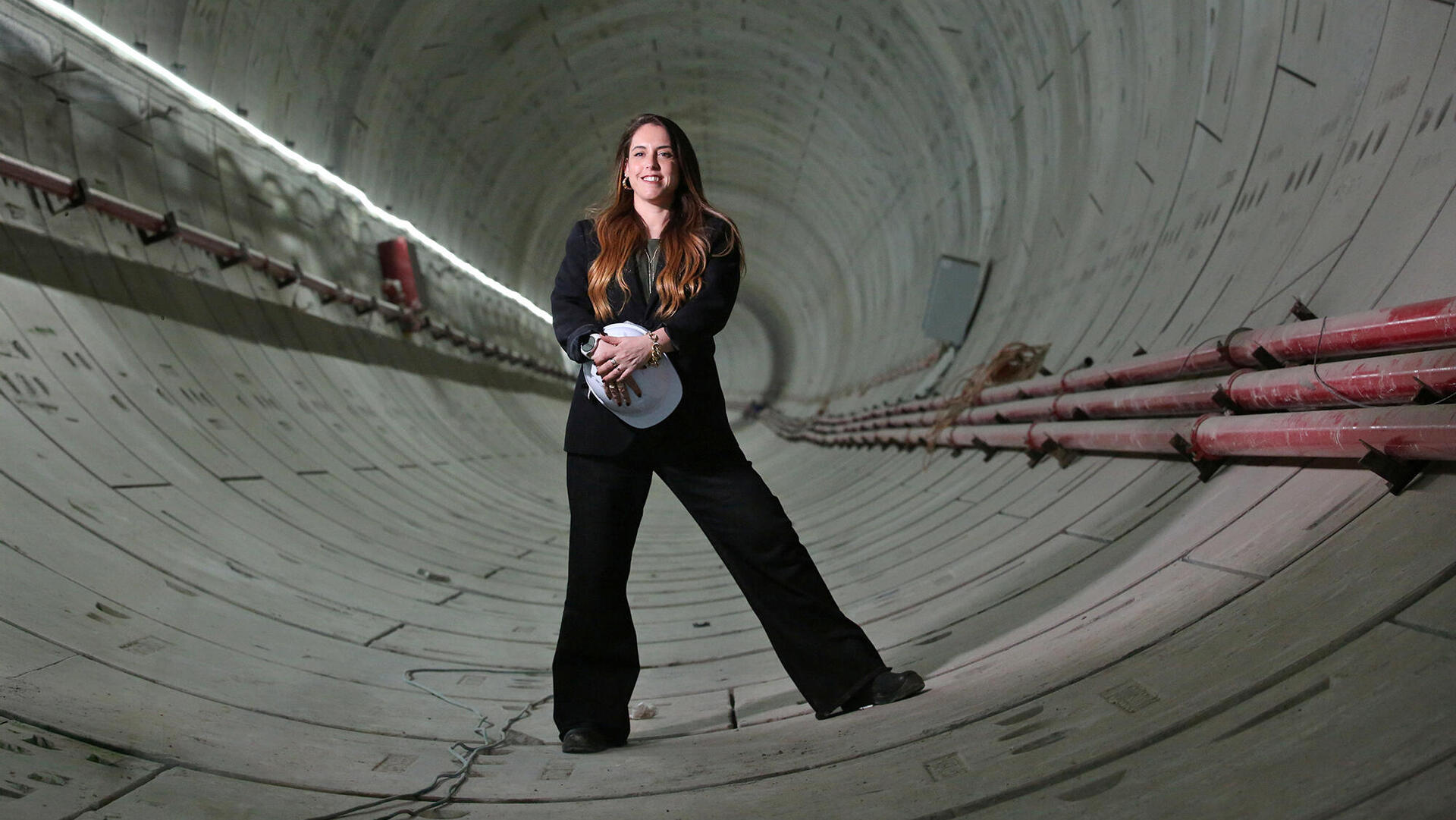 יודפת אפק ארזי יו"ר נת"ע הרכבת הקלה תחנת כיכר רבין