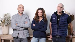מימין: עמרי אמירב דרורי , שרי ברונפלד ו גיגי לוי וייס - שותפים בקרן NFX
