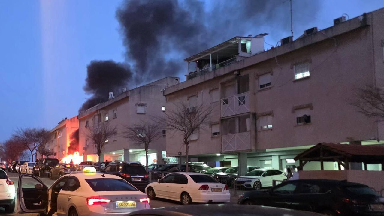 זירת נפילה ב חיפה טיל איראני שאגת הארי איראן 6.4.26