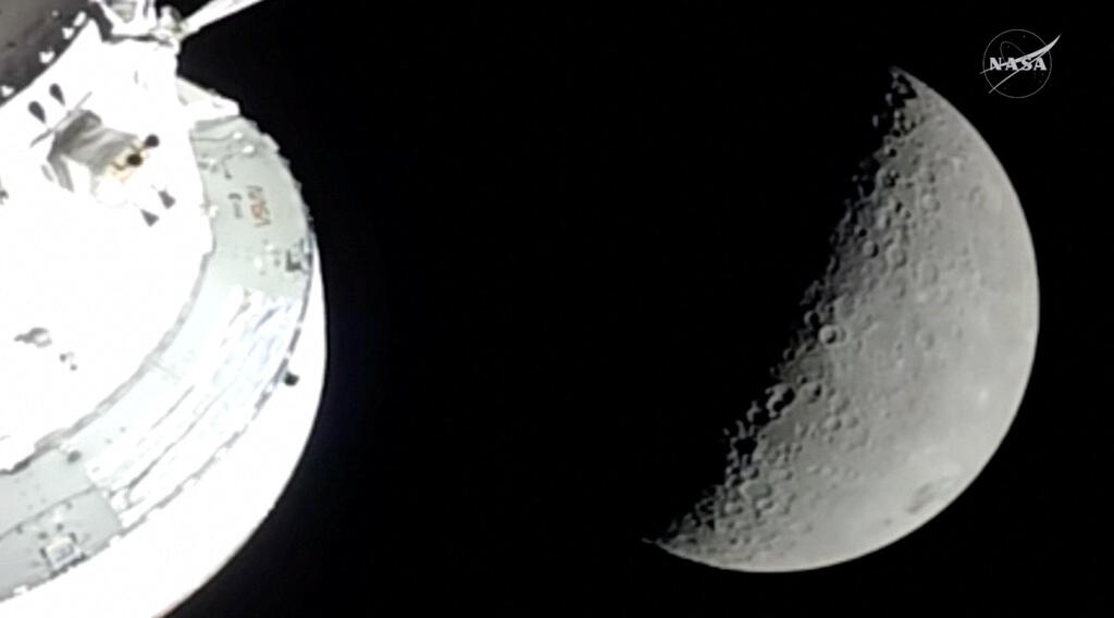 ארטמיס 2 (צילום: NASA / רויטרס) ארטמיס 2 חלל ירח