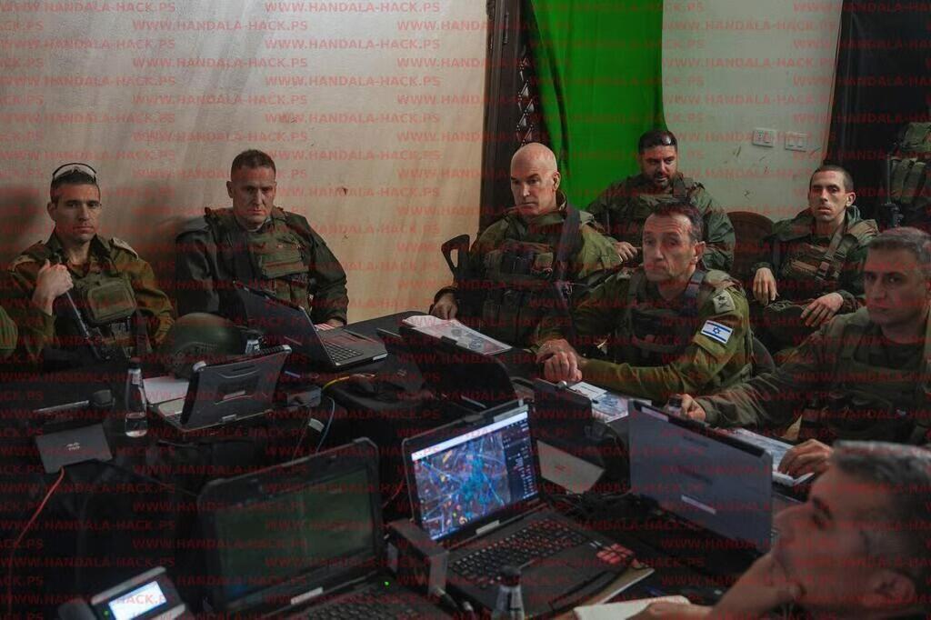 Herzi Halevi photo released by Handala. (Social media) Herzi Halevi