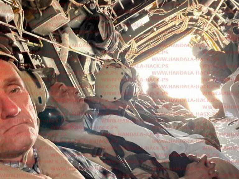 Herzi Halevi photo released by Handala. (Social media) Herzi Halevi