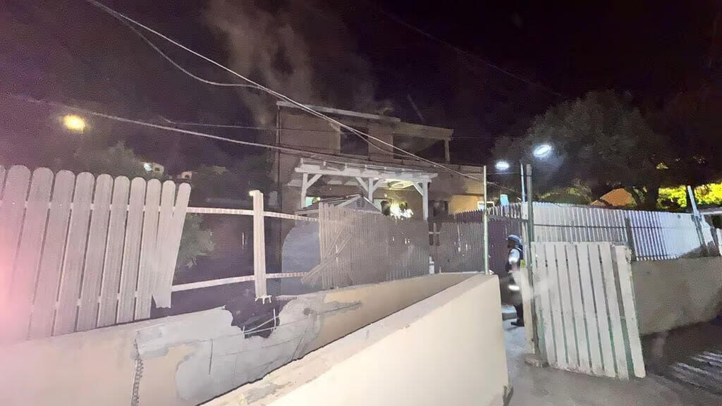 פגיעת רקטה ב קריית שמונה