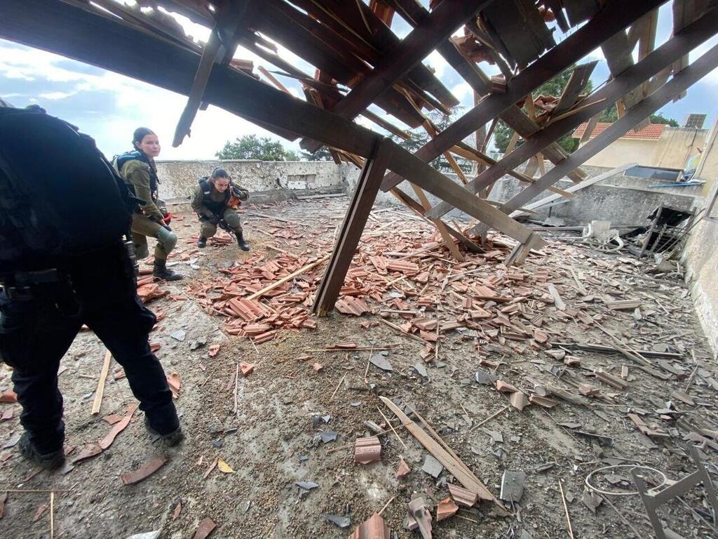 משגב עם צפון פגיעה ישירה בית לבנון חיזבאללה 3