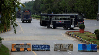 כוחות משטרה ב פקיסטן איסלאמאבאד אסלאמאבאד שיחות איראן ארצות הברית משא ומתן