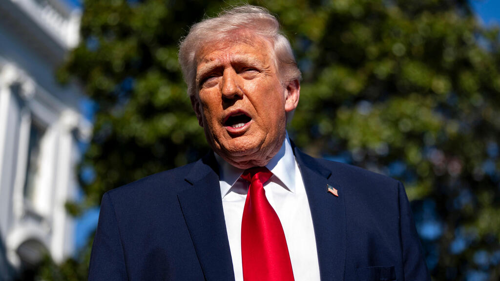 נשיא ארה"ב דונלד טראמפ 3 בבית הלבן 12.4.26