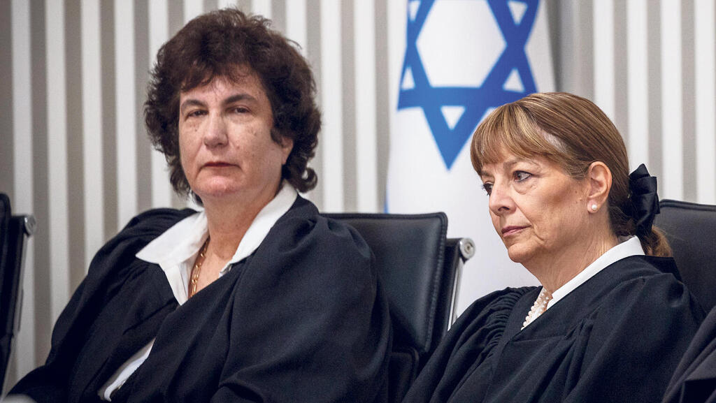 שופטות בית המשפט העליון יעל וילנר ו דפנה ברק ארז
