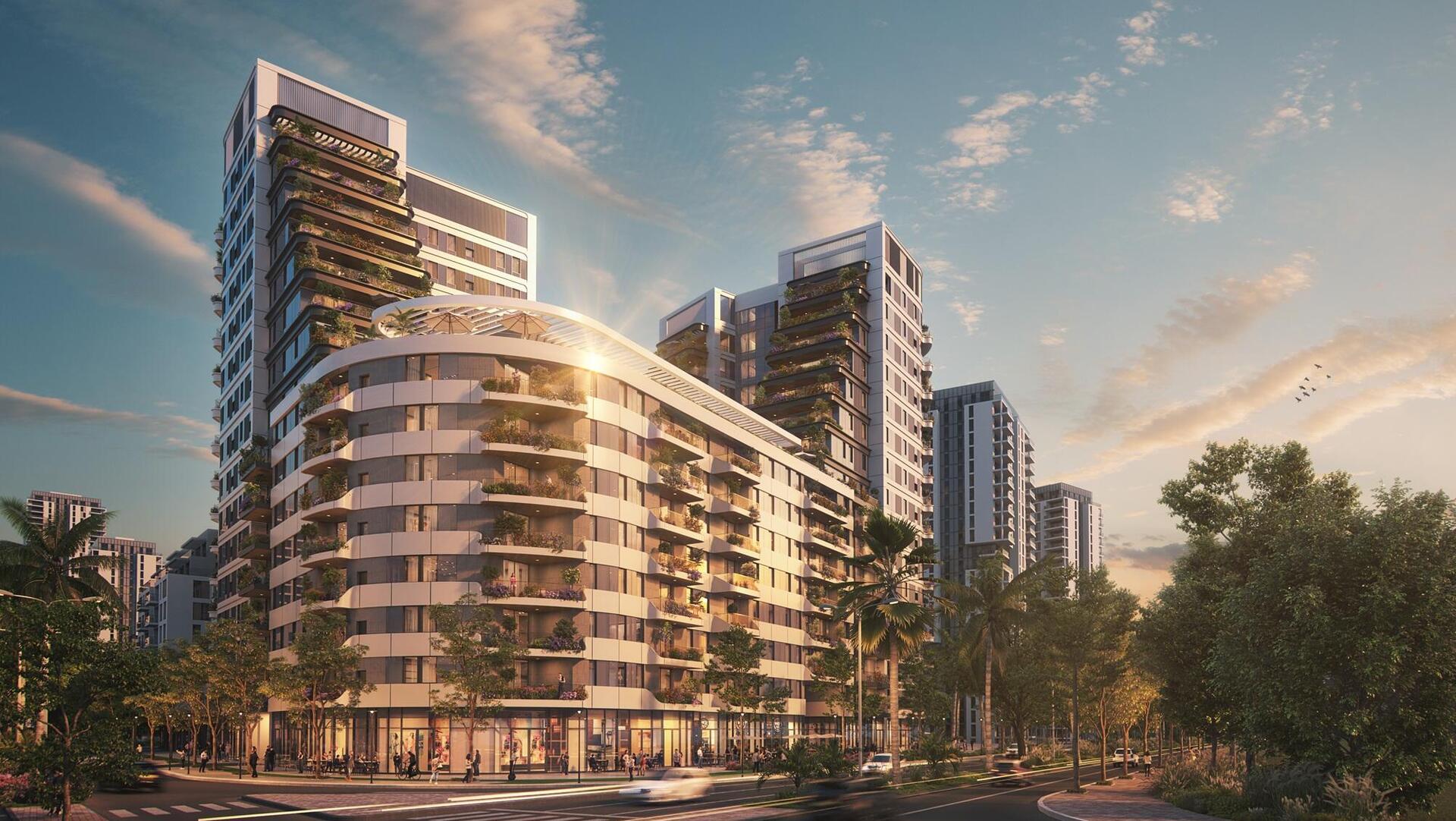 פרויקט זוהי תל אביב בשדה דב של לוינשטין מטרופוליס ומבנה 