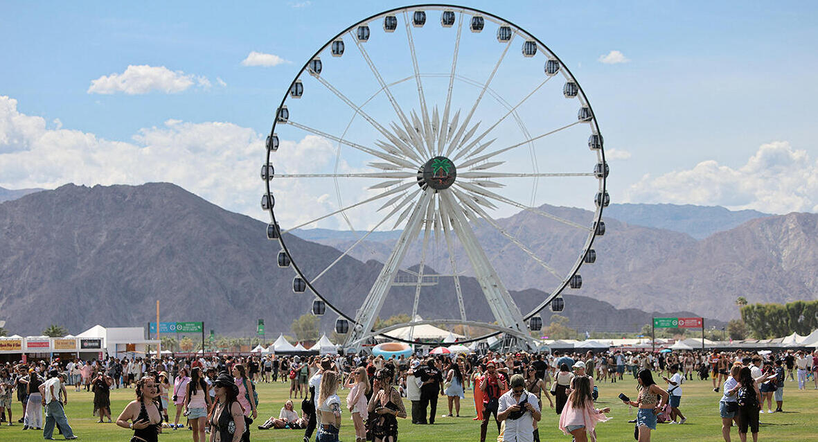 פוטו פסטיבל Coachella גלגל ענק