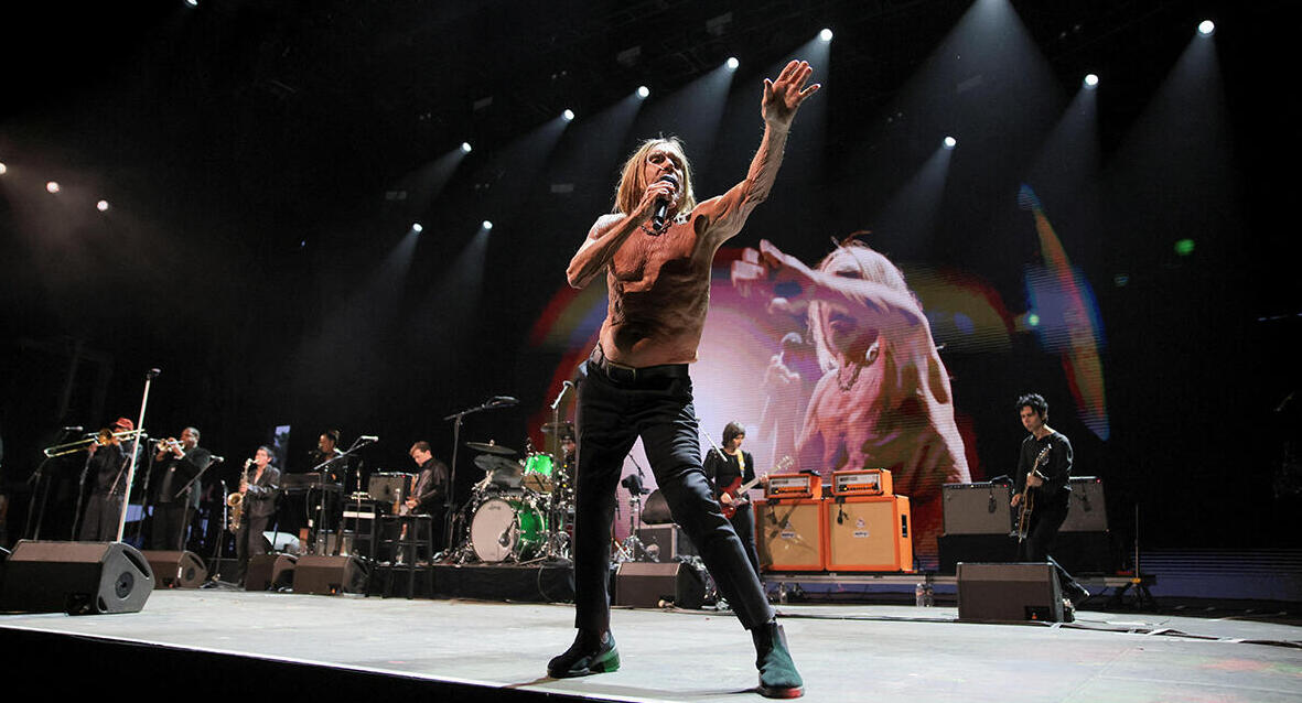 פוטו פסטיבל Coachella איגי פופ