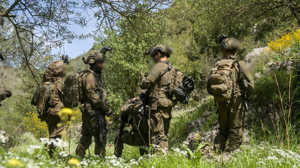 פעילות כוחות אוגדה 162 חיילי צה"ל בדרום לבנון