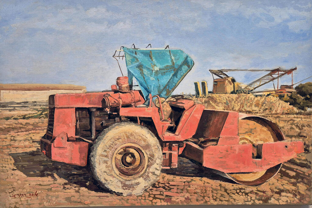 פנאי ציור תערוכת יחיד אסף רודריגז