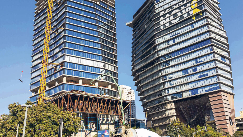 מגדל משרדים ביגאל אלון בתל אביב. העלייה הגבוהה ביותר בשיעור האכלוס (צילום: טל שחר) מגדל טוהא TOHA מגדל משרדים ב יגאל אלון תל אביב