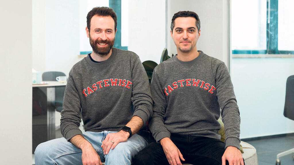 מוסף עצמאות מנהלים מייסדי Tastewise אלון חן ו אייל גאון