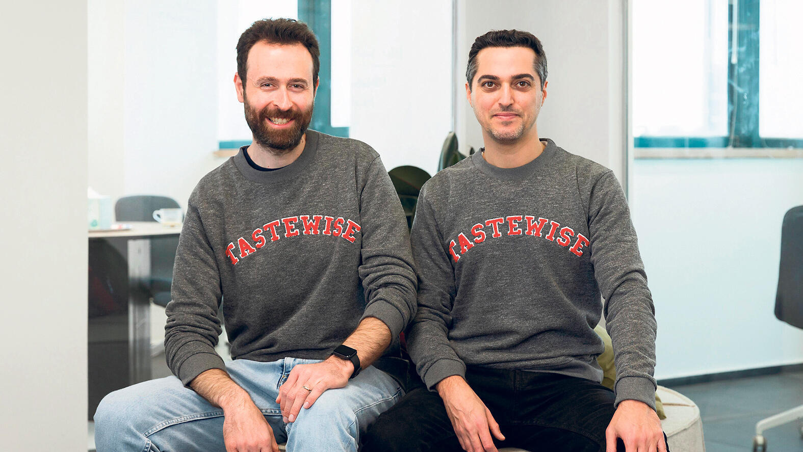 מוסף עצמאות מנהלים מייסדי Tastewise אלון חן ו אייל גאון