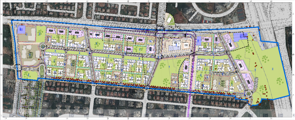 נספח בינוי של תכנית 427-1460427 הרצועה השלישית – גבעת שמואל 