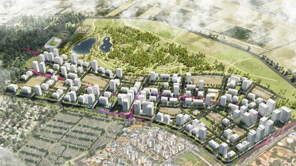 רובע הפארק הצפוני ראשון לציון 