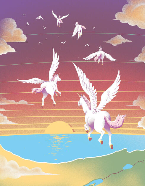 Tech unicorns flying away from Israel. 