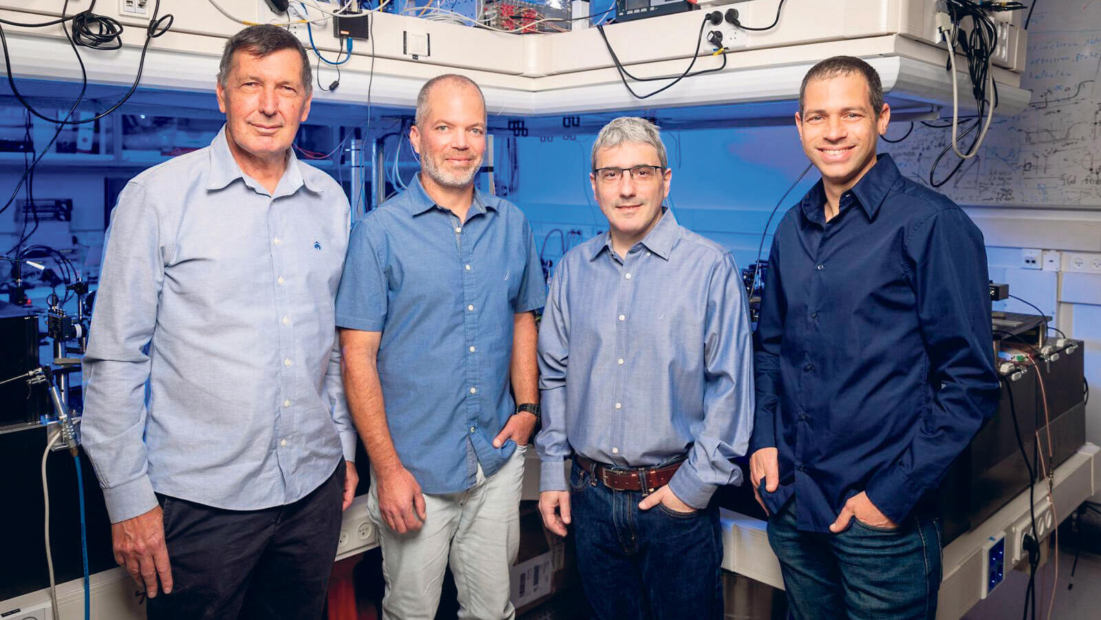 מוסף עצמאות מנהלים מייסדי Q Factor פרופ' עופר פירסטנברג , פרופ' יואב שגיא , ד"ר גיא רז ו פרופ' ניר דודזון