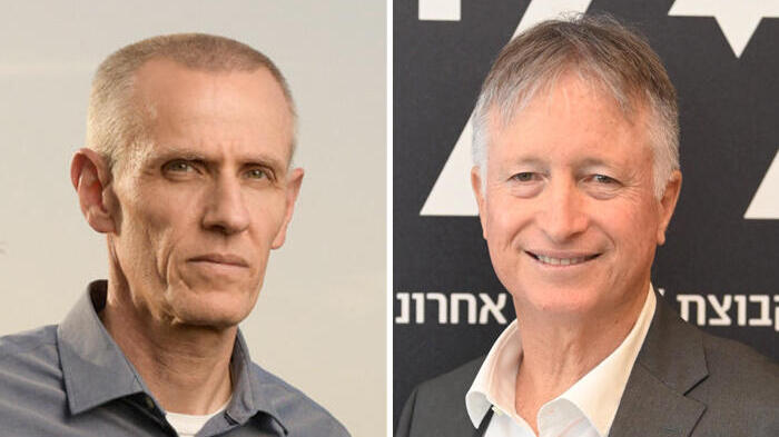 מימין ראם עמינח ו יעקב קוינט 