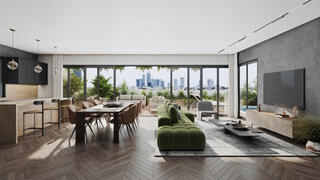 הדמיית הנכס הנרכש דירת יוקרה ב פרויקט שפרינצק