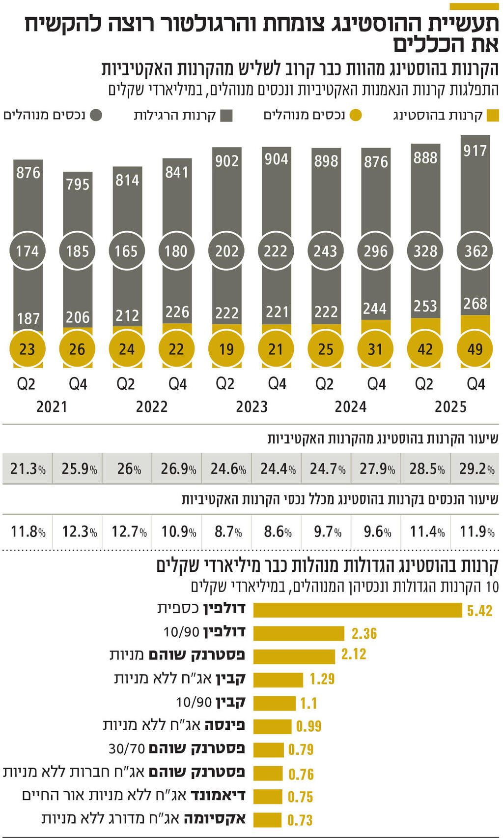 אינפו תעשיית ההוסטינג צומחת והרגולטור רוצה להקשיח את הכללים