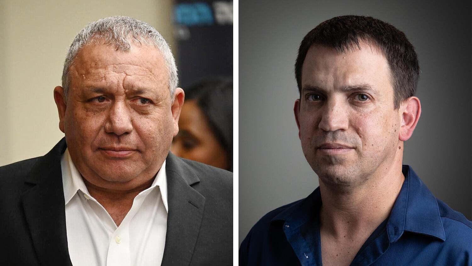 מימין שאול מרידור ו גדי אייזנקוט
