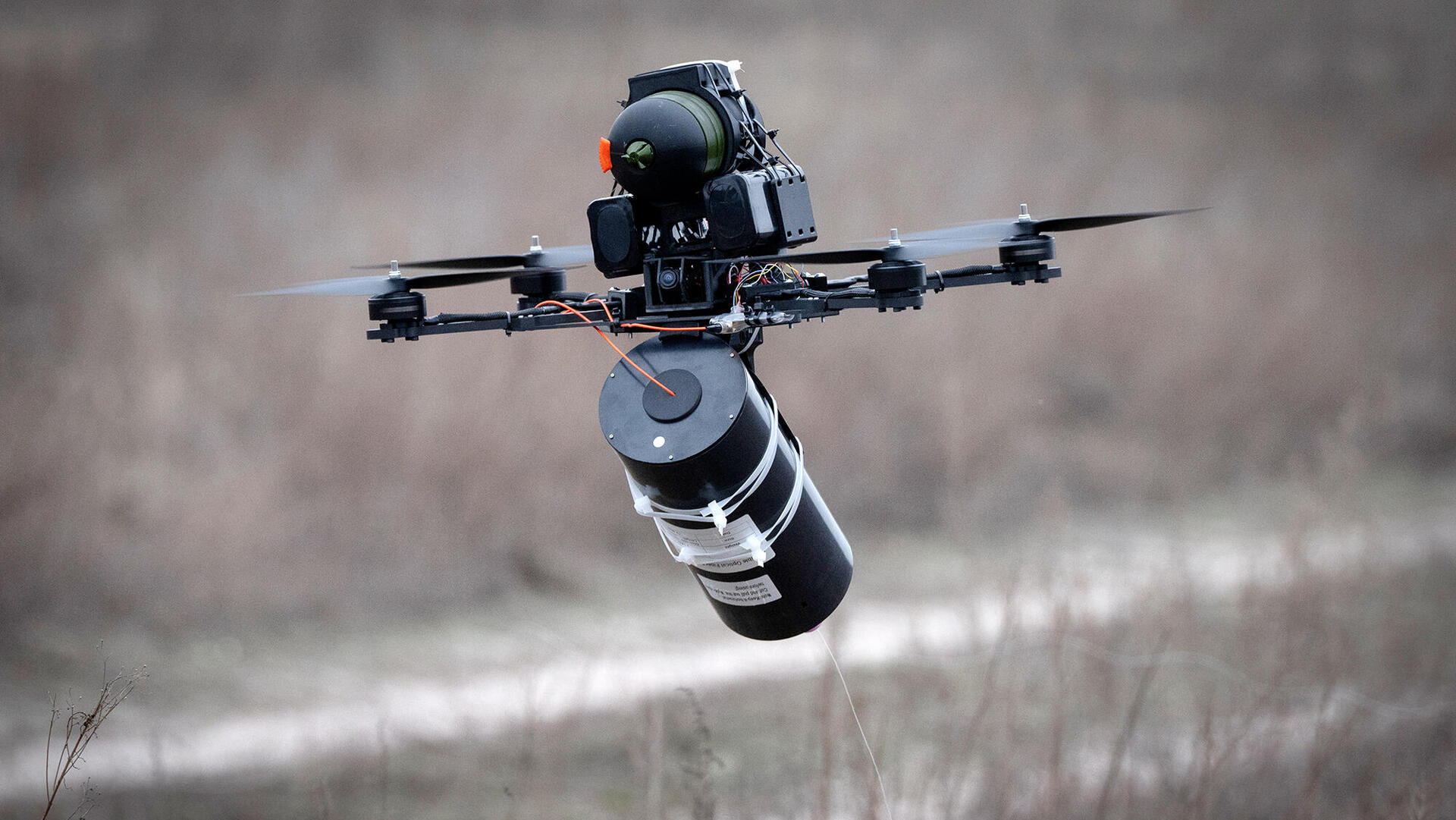 Fiber optic drone רחפן סיבים אופטיים צבא אוקראינה