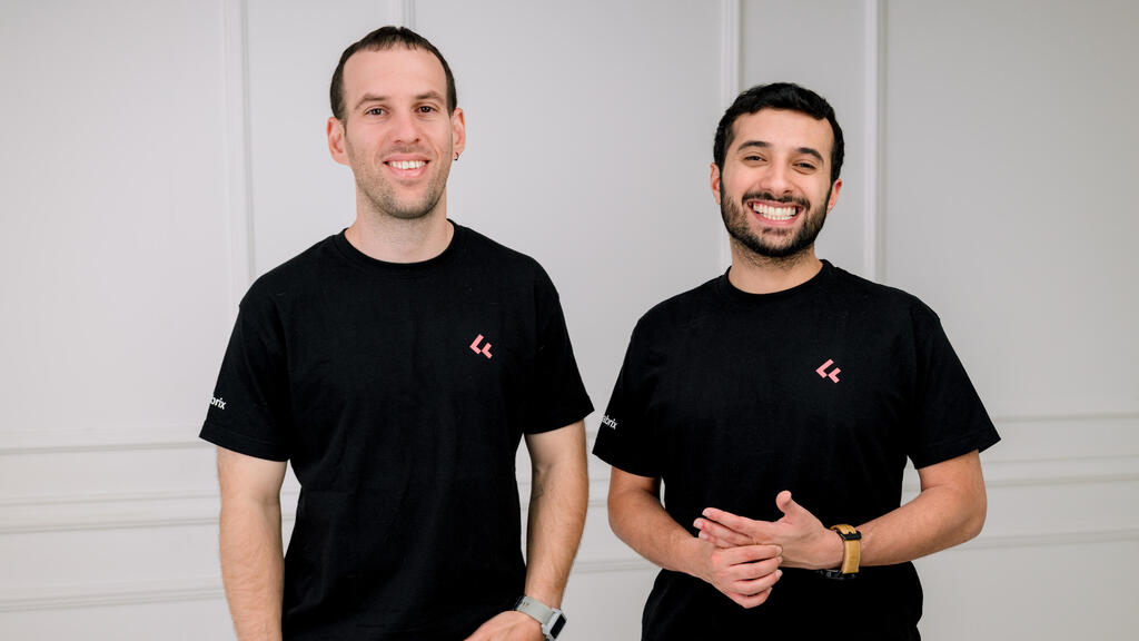 מייסדי חברת fabrix מימין: אופיר יעקוביאן ו רז רוטנברג