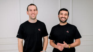 מייסדי חברת fabrix מימין: אופיר יעקוביאן ו רז רוטנברג