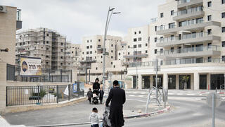 בנייה חדשה בבית שמש שכונת רמת בית שמש ד  שכונה חרדית ב פיתוח