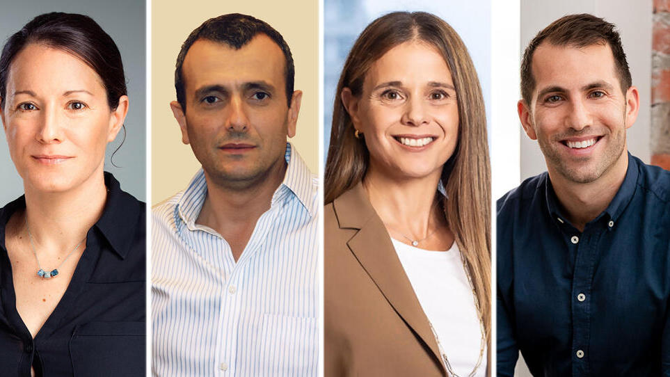 ועידת ניו יורק 2026 מימין סת׳ רוזנברג שותף Greylock Partners, מיה אייזן צפריר מנכ"לית לאומיטק , שי באבד נשיא ומנכ״ל קבוצת שטראוס ו מיכל צור מייסדת Cyota, Kaltura ו-Remepy