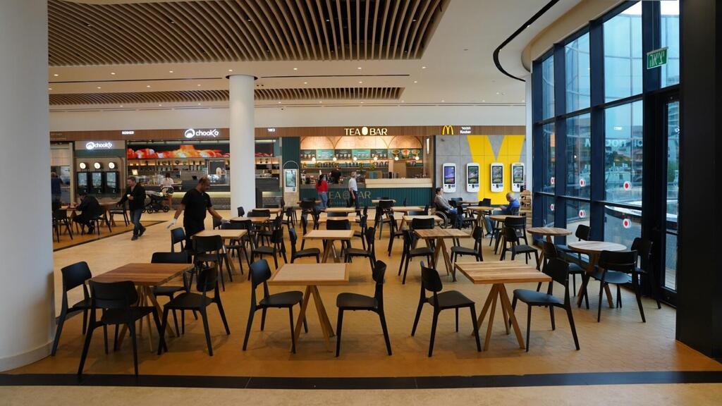 מתחם אוכל חדש קניון עופר רמת אביב מליסרון