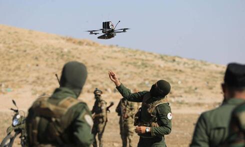 Hezbollah drones. Hezbollah drones.