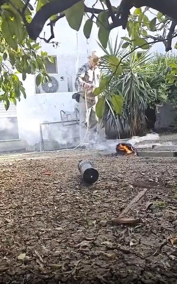 רחפן נפץ נפל בחצר בית בקריית שמונה