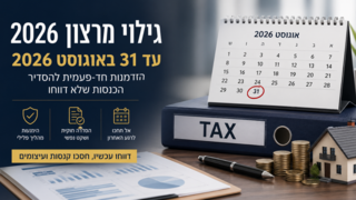 גילוי מרצון 2026 