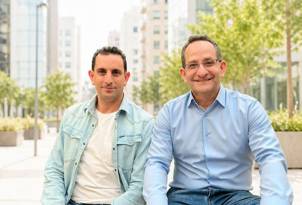 מימין אליק עציון ו ירון אלעד מייסדי קרן אלפא דרייב