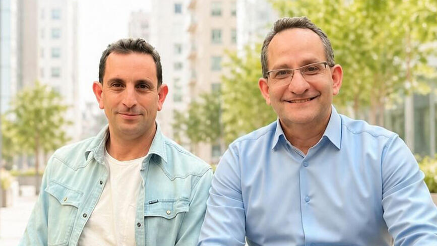 מימין אליק עציון ו ירון אלעד מייסדי קרן אלפא דרייב