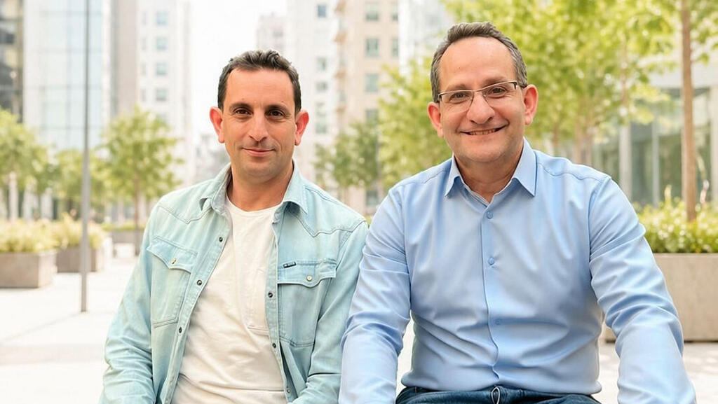 מימין אליק עציון ו ירון אלעד מייסדי קרן אלפא דרייב