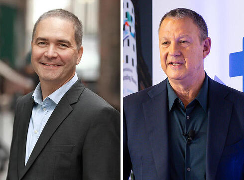 Erel Margalit (right) and Gil Becker. 