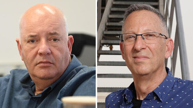 מנהל נתב"ג אודי בר עוז  ו חגי זמיר מועמד למנהל נתב"ג