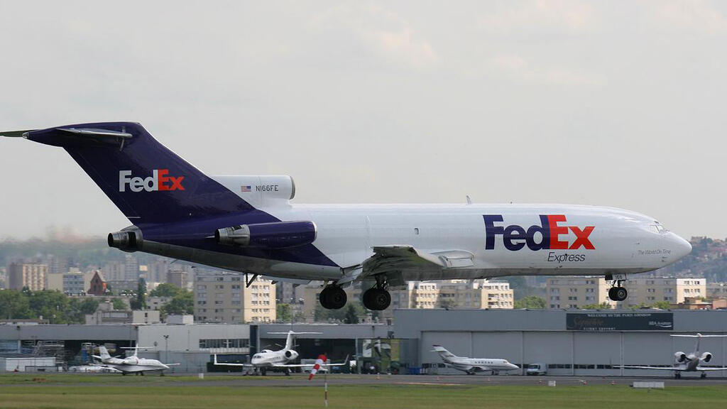 מטוס של FedEx (צילום: FedEx Express) מטוס של פדקס FedEx