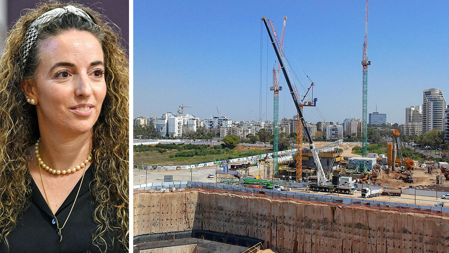 השרה להגנת הסביבה עידית סילמן בנייה בשטח שדה דב תל אביב