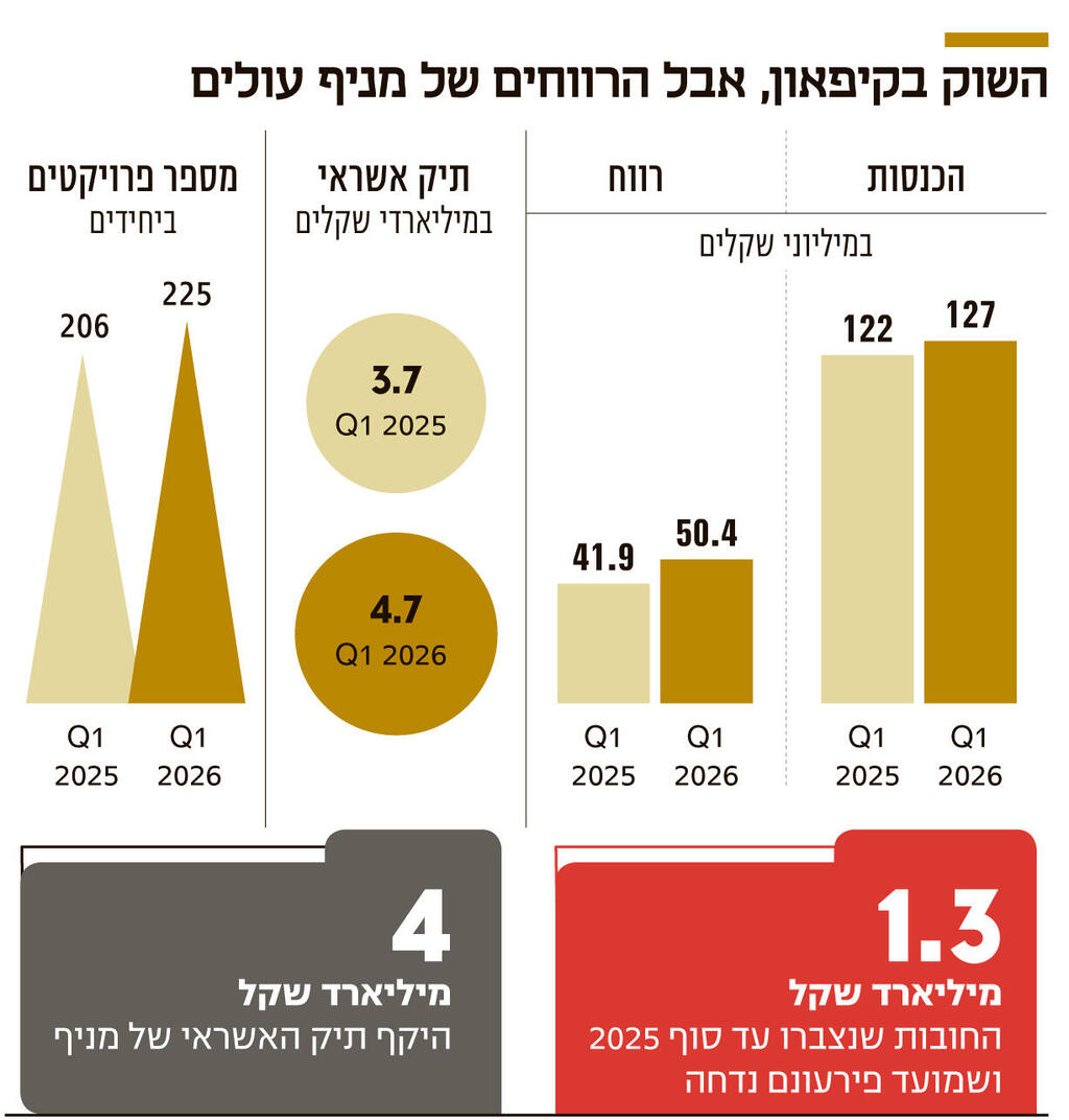 אינפו השוק בקיפאון אבל הרווחים של מניף עולים