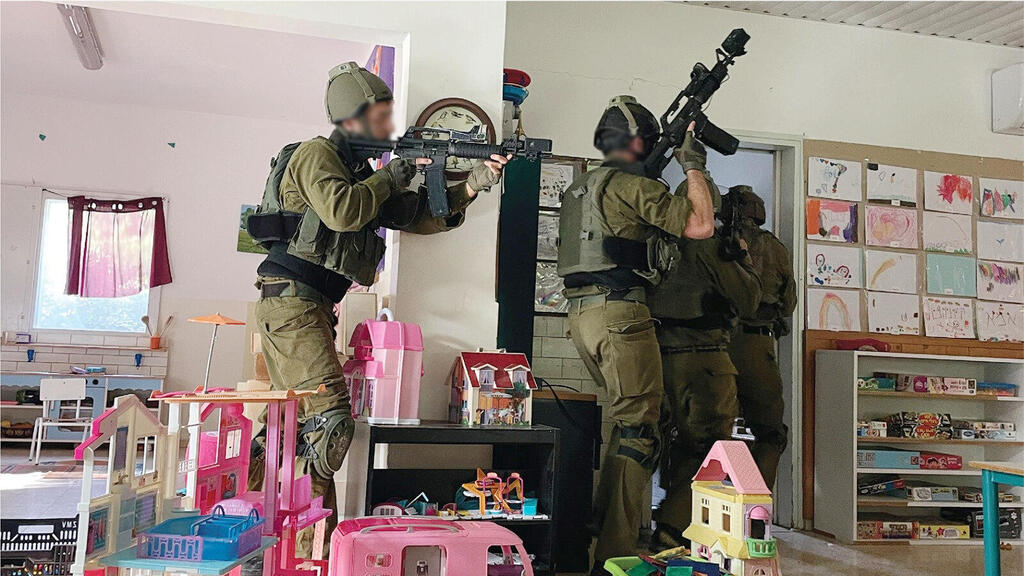 סימולציית לחימה באתר של בגירה (צילום: בגירה) סימולציית לחימה באתר של בגירה