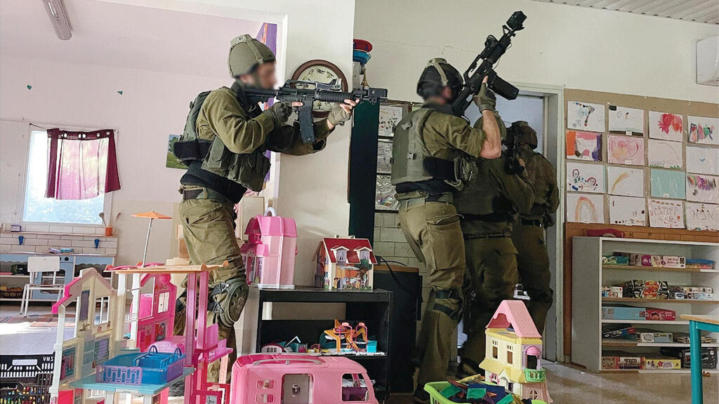 סימולציית לחימה באתר של בגירה (צילום: בגירה) סימולציית לחימה באתר של בגירה