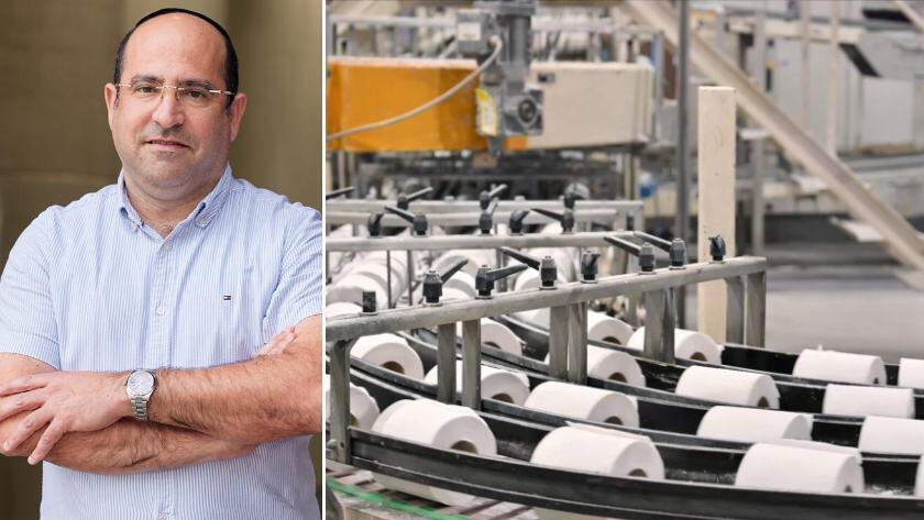 מנכ"ל שניב פסח ברנט וניירות טואלט שייצרה החברה
