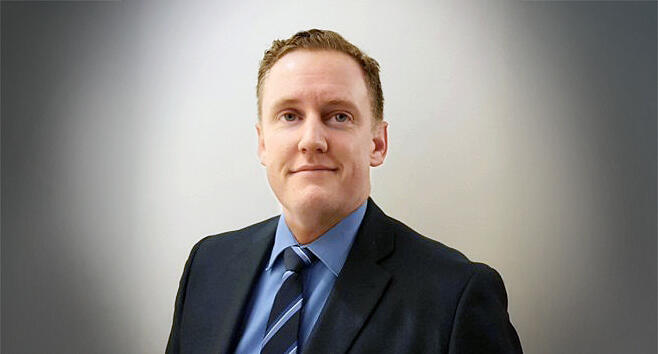 Endospan CEO Kevin Mayberry. (Photo: Linkedin) קווין מייברי מנכ"ל אנדוספאן Endospan