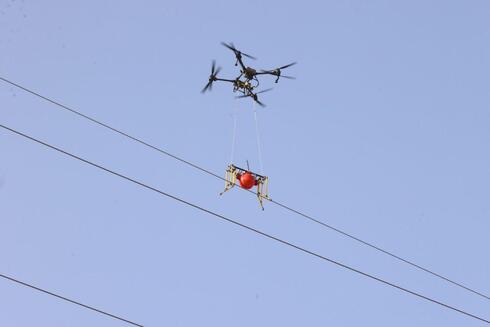 IEC drone in action. IEC drone in action.